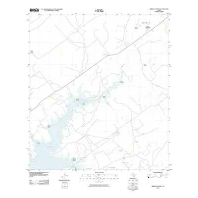 2010 Map of Arroyo Veleno, 2010 Print