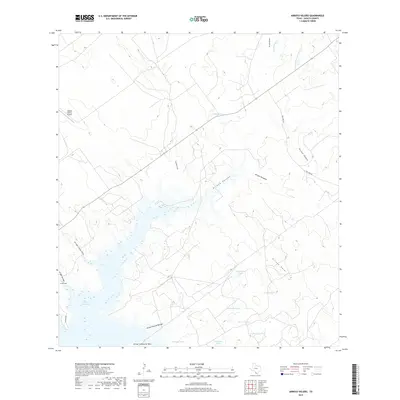 2019 Map of Arroyo Veleno, 2019 Print