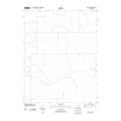 2010 Map of Arsenic Lake, 2010 Print