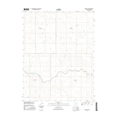 2016 Map of Arsenic Lake, 2016 Print