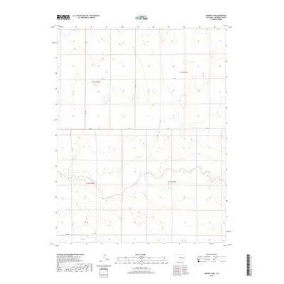 2019 Map of Arsenic Lake, 2019 Print