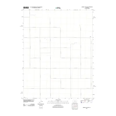 2010 Map of Arsenic Lake SW, 2010 Print