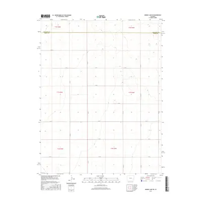 2016 Map of Arsenic Lake SW, 2016 Print