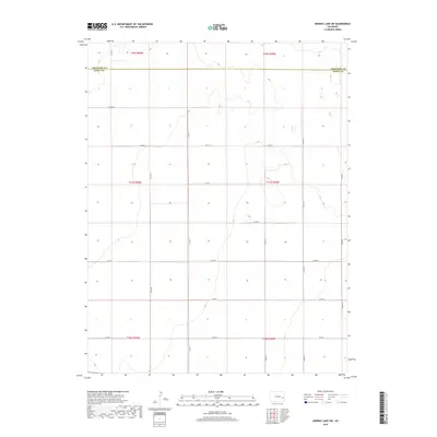 2019 Map of Arsenic Lake SW, 2019 Print