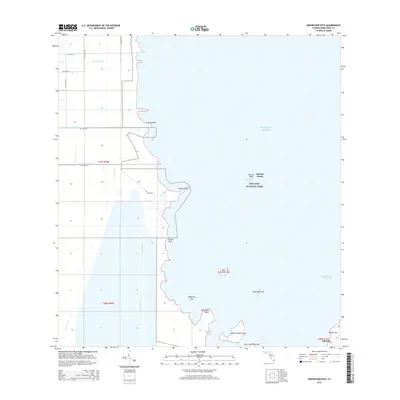 2015 Map of Arsenicker Keys, 2015 Print