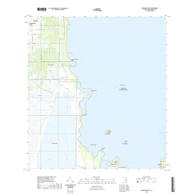 2021 Map of Arsenicker Keys, 2021 Print