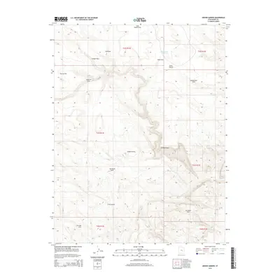 2014 Map of Arsons Garden, 2014 Print