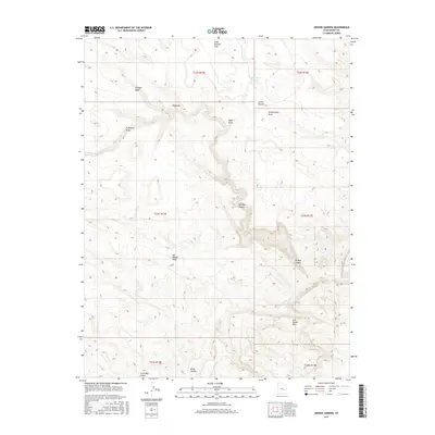 2017 Map of Arsons Garden, 2017 Print