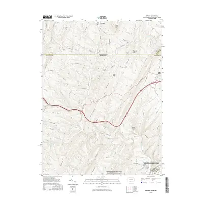 2016 Map of Artemas, 2016 Print