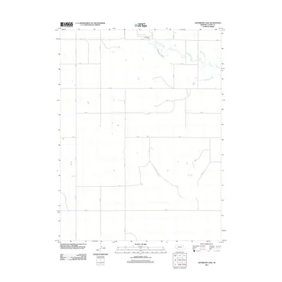 2011 Map of Arterburn Lake, 2011 Print