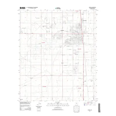 2013 Map of Artesia, 2013 Print