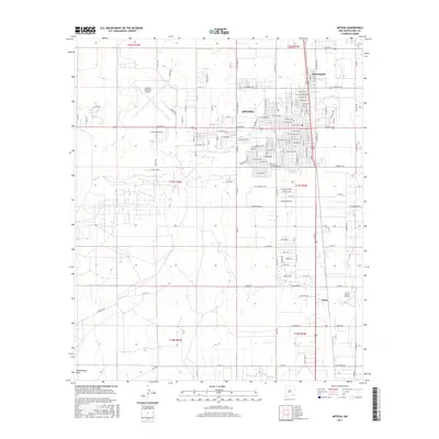 2017 Map of Artesia, 2017 Print