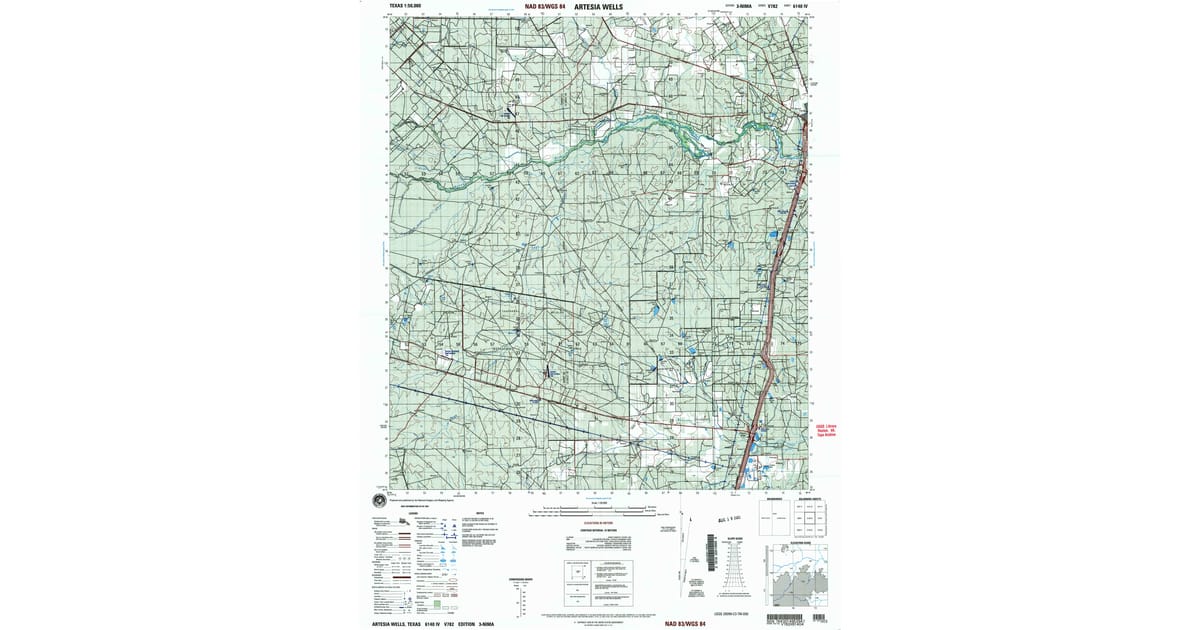 Printed Map. 2001 2000s (21st Century) Maps of Texas | Pastmaps