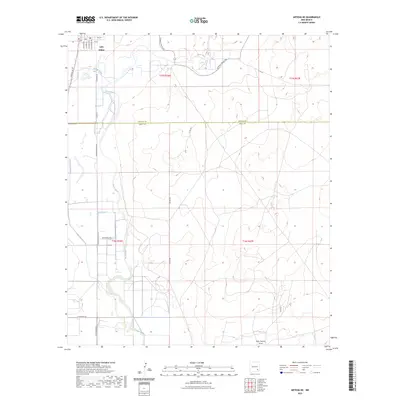 2023 Map of Artesia NE, 2023 Print