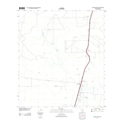 2013 Map of Artesia Wells, 2013 Print