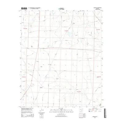 2014 Map of Artesian, 2014 Print