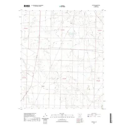 2020 Map of Artesian, 2020 Print