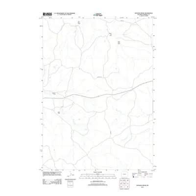 2012 Map of Artesian Draw, 2012 Print