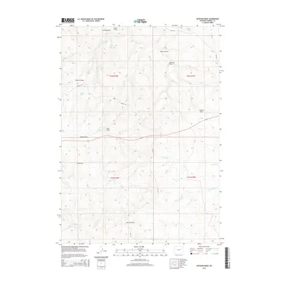 2015 Map of Artesian Draw, 2015 Print