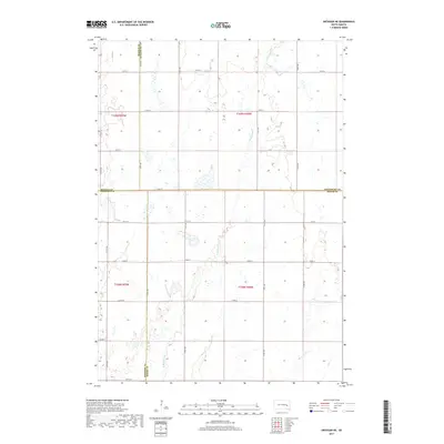 2017 Map of Artesian NE, 2017 Print