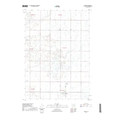 2017 Map of Artesian, 2017 Print
