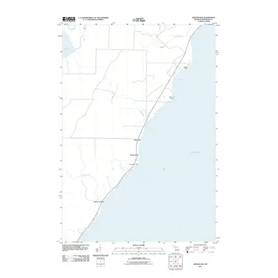 2011 Map of Arthur Bay, 2011 Print