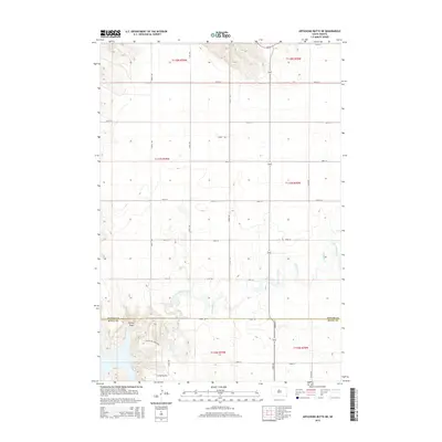 2015 Map of Artichoke Butte NE, 2015 Print