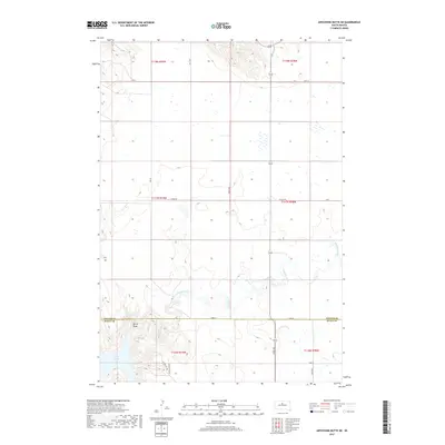2017 Map of Artichoke Butte NE, 2017 Print