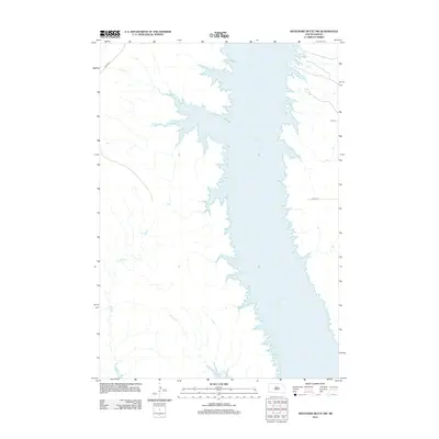 2012 Map of Artichoke Butte NW, 2012 Print