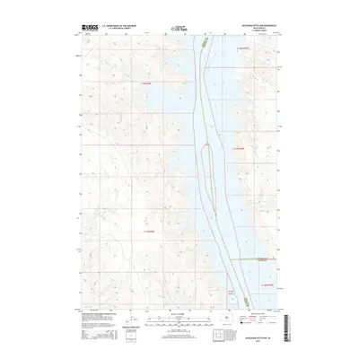 2015 Map of Artichoke Butte NW, 2015 Print