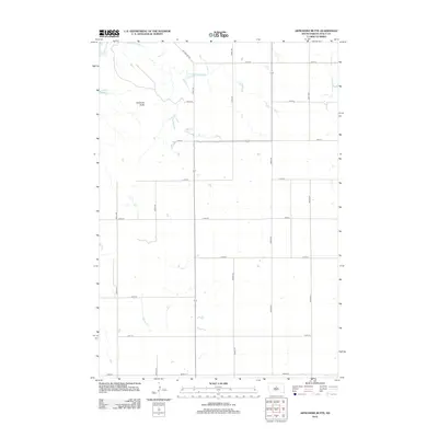 2012 Map of Artichoke Butte, 2012 Print
