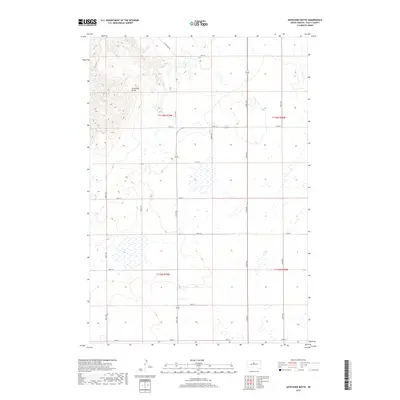 2017 Map of Artichoke Butte, 2017 Print