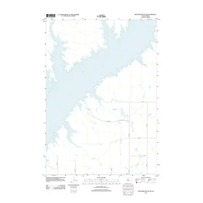 2012 Map of Artichoke Butte SW, 2012 Print