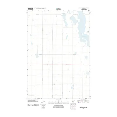 2010 Map of Artichoke Lake, 2010 Print