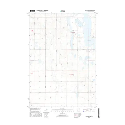 2016 Map of Artichoke Lake, 2016 Print