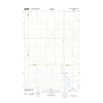 2013 Map of Artichoke Lake NW, 2013 Print