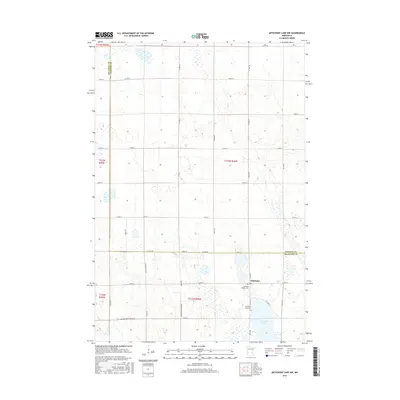2016 Map of Artichoke Lake NW, 2016 Print