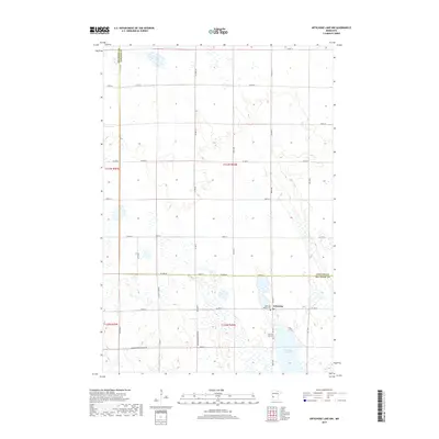 2019 Map of Artichoke Lake NW, 2019 Print