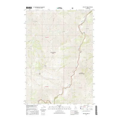2017 Map of Artillery Dome, 2017 Print