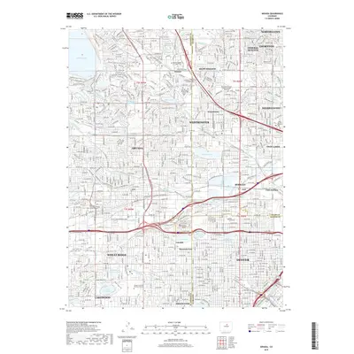 2019 Map of Arvada, 2019 Print