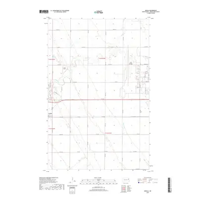 2018 Map of Arvilla, 2018 Print