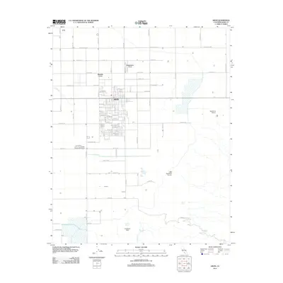 2012 Map of Arvin, 2012 Print