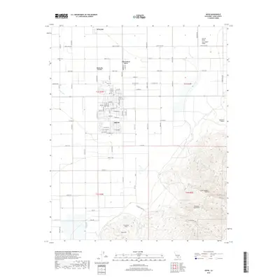 2018 Map of Arvin, 2018 Print