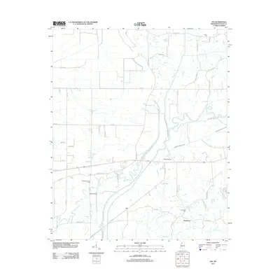 2012 Map of Asa, 2012 Print
