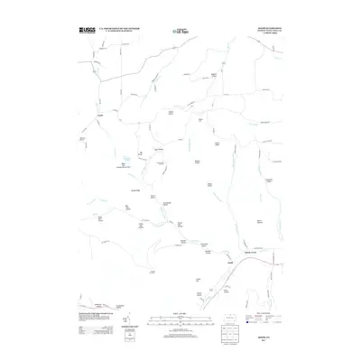 2013 Map of Asaph, 2013 Print