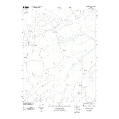 2011 Map of Asay Bench, 2011 Print