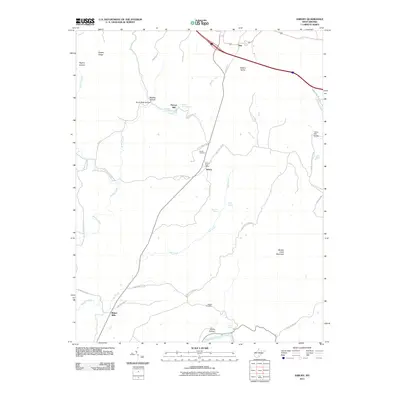 2011 Map of Asbury, 2011 Print