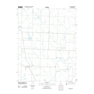 2011 Map of Asbury, 2011 Print