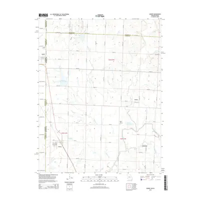 2015 Map of Asbury, 2015 Print