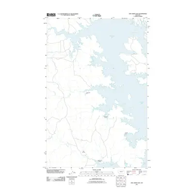 2011 Map of Ash Creek East, 2011 Print